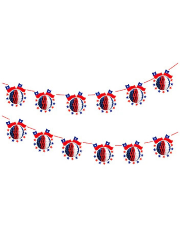Guirnalda Feliz Patrias x 6 Unds. Medida: 2.2 Metros aprox.