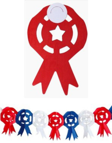 Guirnalda Fiestas Patrias x 12 Unds. Medidas: 2 Metros aprox.