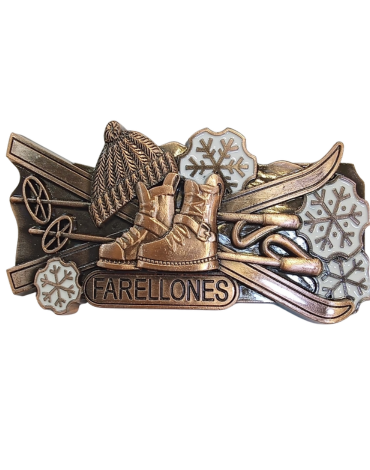 Imán Metal Farellones x 12 Unds.