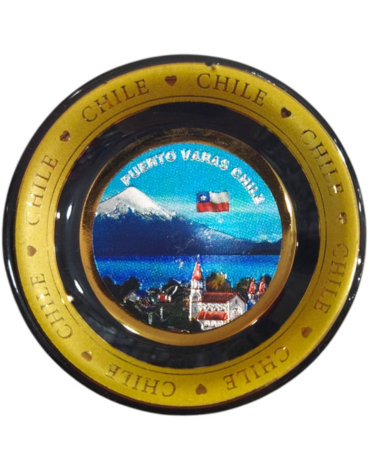 Imán de Chile Puerto Varas x 24 Unds.