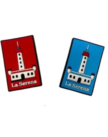 Imán de Goma Diseño La Serena x 24 Unds.