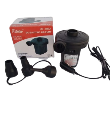 Inflador Electrónico Multi Uso con Enchufe de Auto x 3 Unds.