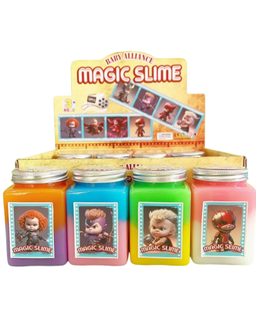 Magic Slime Colores Surtidos x 12 Unds