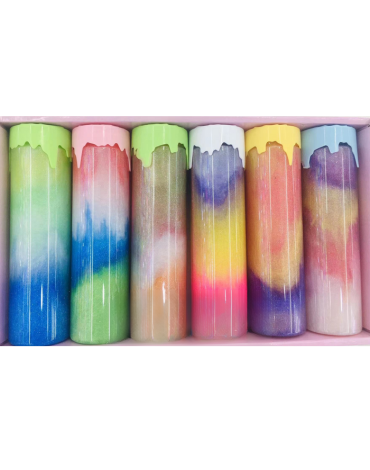Slime Cilindro Colores Surtidos x 12 Unds