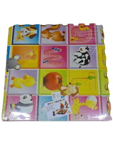 3 Set Alfombras Goma Eva (1 Set Trae 4 Pcs) Medidas: 60 x 60 cm aprox.