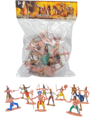 6 Set de Figuras Lejano Oeste