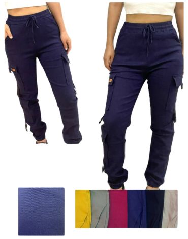 Jogger de Mujer  Elasticado x 12 Unds Tallas: M / L -XL / XXL
