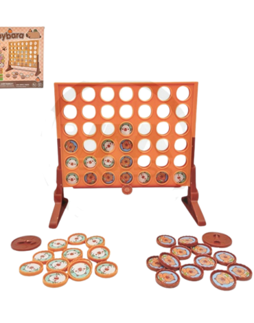 Juego de Mesa Conecta Capibara 2 Player  x 4 Unds.