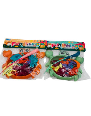 Juego de Pesca Colores Surtidos x 4 Unds.