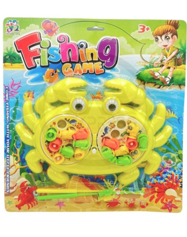 Juego de Pesca Milagrosa Cangrejo Doble Cuerda x 6 Unds.