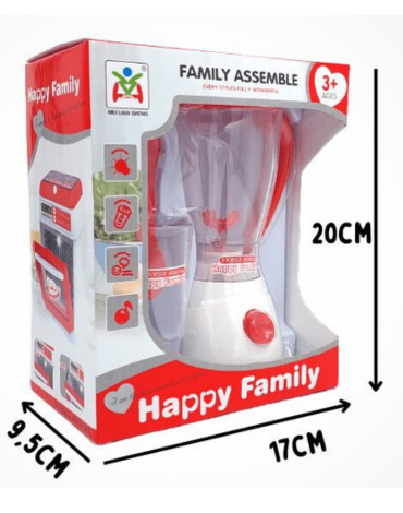 Happy Family Juguera con Luz y Sonido x 4 Unds. Medidas: 9.5 x 17 x 20 cm