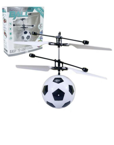 Juguete Pelota de Futbol Volador Helicóptero x 4 Unds.