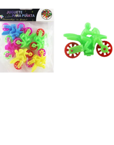 12 Set de Juguetes para Piñata (1 Set Trae 6 PCS)