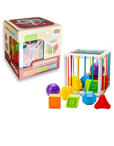 3 Set Juguetes Cubo Rompe Cabezas para Bebes.(1 Set Trae: 6 PCS)