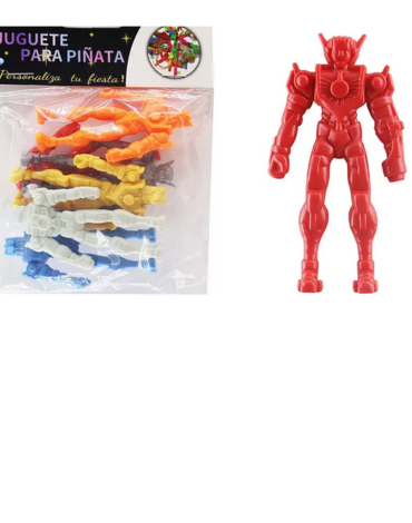12 Set de Juguetes para Piñata Robot (1 Set Trae 6 PCS )