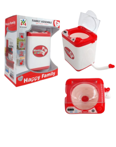 Lavadora con Luz y Sonido con Movimientos Real x 4 Unds. Medidas: 9.5 x 17 x 20 cm aprox