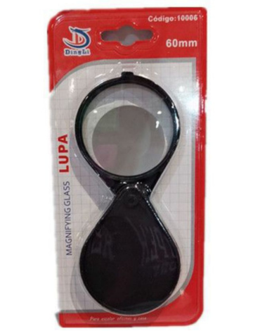 Lupas x 12 Und.  Medidas: 60 MM