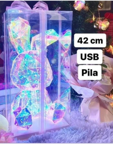 Lámpara con Luz Led + USB  x 9 Unds.Medida :42 cm aprox