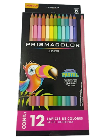 6 Cajas Lápices Prisma Color Pastel.(1 Estuche Trae:12 PCS)