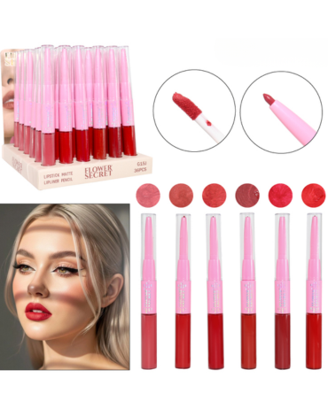 Labial Matte 6 gr Colores Surtidos x 36 Unds.