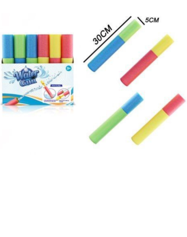Lanza Agua Colores Surtidos x 24 Unds. Medida: 30 cm aprox.