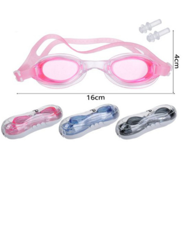 Lentes de Natación Colores Surtidos x 12 Unds.Medida: 16 x 4 cm aprox.