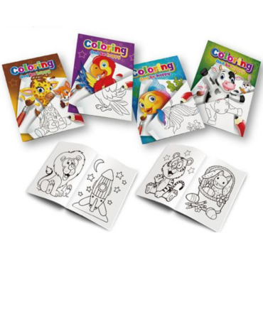 Libro de Colorear Diseños Surtidos 16 Paginas x 12 Unds.