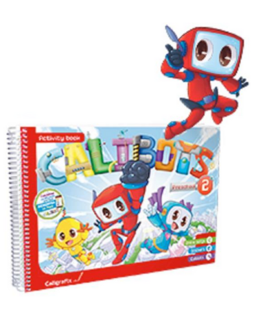 Cuadernos Inglés CALIBOTS Caligrafix a partir de 5 años x 3 Unds.