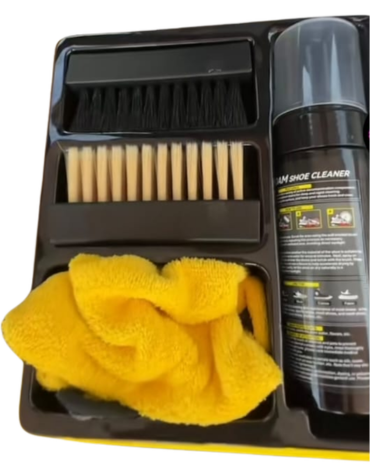 4 Set de Limpiador para Zapatilla con Espuma  ( 1 Set Trae: 4 PCS)