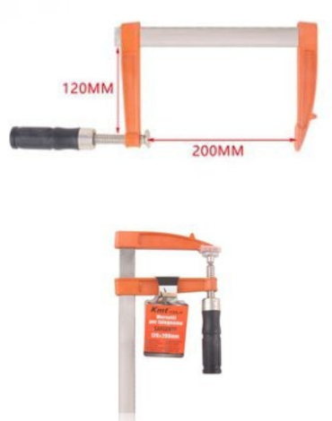 Llave Sargento x 4 Unds. Medida: 120 x 20 MM aprox.