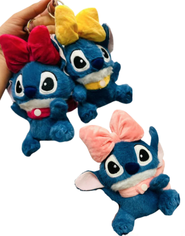 Llavero Peluche Stick x 4 Unds.