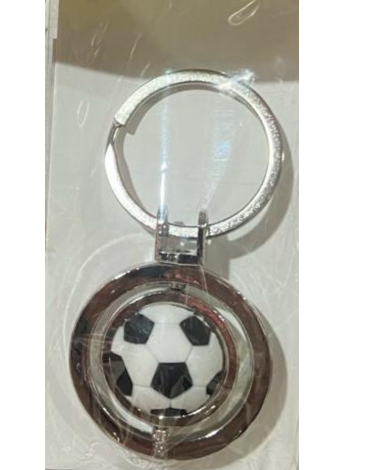 Llaveros Metal Pelota  x 12 Unds.