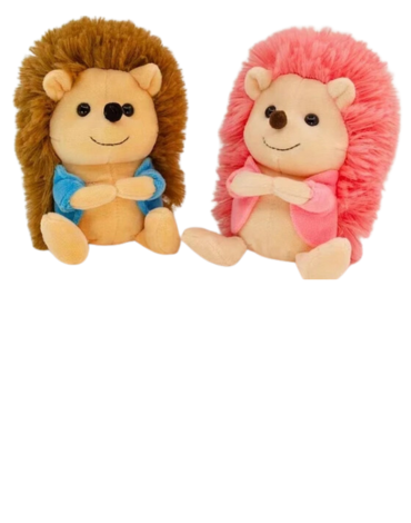 Llaveros Peluche Erizo x 12 Unds.Medida: 11 cm aprox.