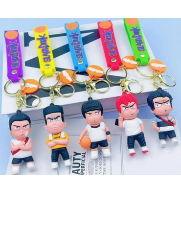 Llaveros de Anime Slam Dunk x 12 Unds.