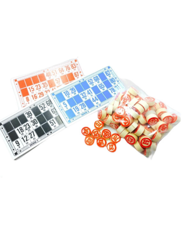 Lotería en Bolsa con Cartón x 6 Unds.
