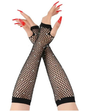 Mangas con Brillo para Mujer x 12 Pares.Talla: Única