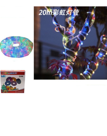 Manguera de Luz Color Multicolor Led  x 4 Unds. Medida: 20 Metros aprox.