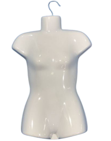 Maniquí Torso de Niña de Plástico x 10 Unds.