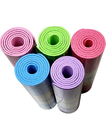 Mat Yoga Goma Eva 7mm x 4 Unds. Medida: 183 x 61 cm aprox
