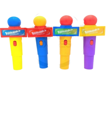 Micrófono de Juguete en Bolsa x 6 Unds.