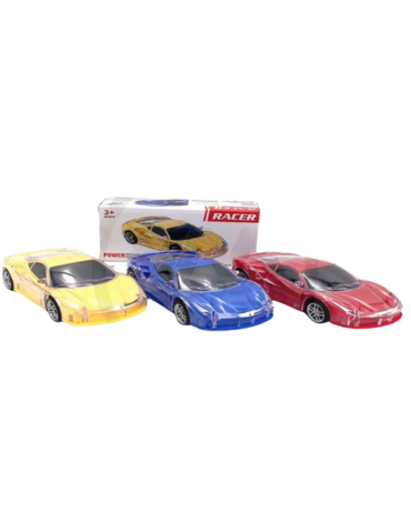 Mini Auto Deportivo con Luz  x 4 Unds.