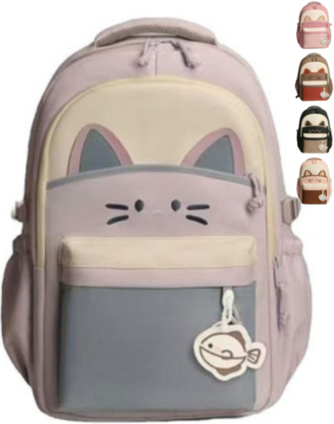 Mochila Colores Surtidos x 4 Unds. Medida: 31 x 17 x 46 cm aprox.