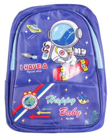 Mochila Astro Azul Rey  x 4 Unds.Medidas: 40 x 32 x 10  cm aprox