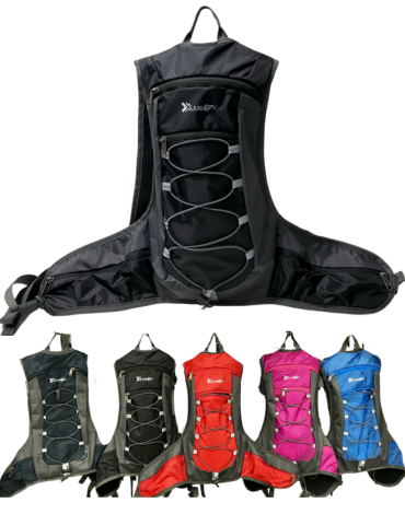 Mochila de Ciclismo Colores Surtidos  x 12 Unds. Medida: 40 x 55 cm aprox.