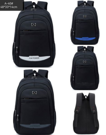 Mochila Colores Surtidos  x 6 Unds. Medida:48 x 33 x 14 cm aprox.