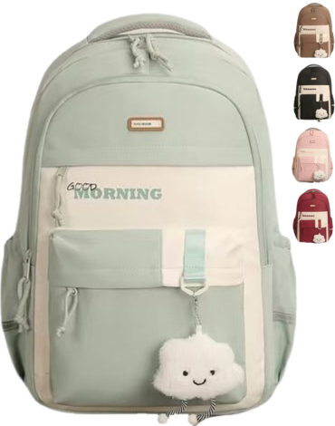 Mochila Colores Surtidos x 4 Unds. Medida: 31 x 17 x 46 cm aprox.