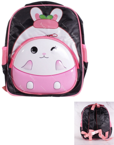 Mochila Conejito 3D x 4 Unds.Medida: 30 x 25 x 10 cm aprox