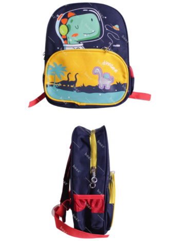 Mochila Dino x 4 Unds.Medidas: 33 x 26 x 12 cm aprox
