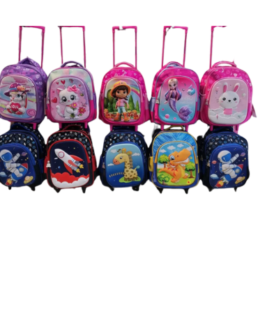 Mochila Infantil Niño (a)  Modelos Surtidos x 30  Unds.