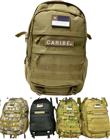 Mochila Militar Modelos Surtidos  x 12 Unds. Medida: 50 x 35 cm aprox.